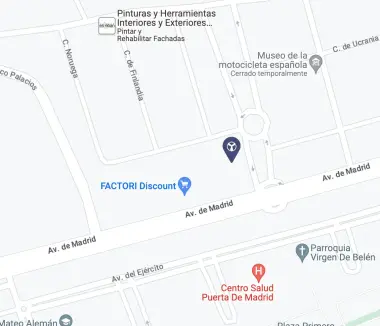 Mapa con la ubicación del concesionario en Alcalá de Henares