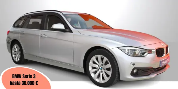 Coche BMW Serie 3 de ocasión de hasta 30.000 euros