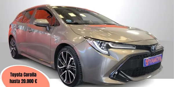 Toyota Corolla de segunda mano hasta 20.000 euros