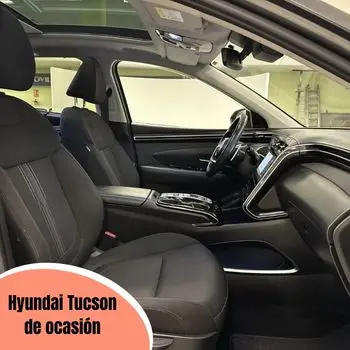 Interior del Hyundai Tucson de ocasión en Yamovil