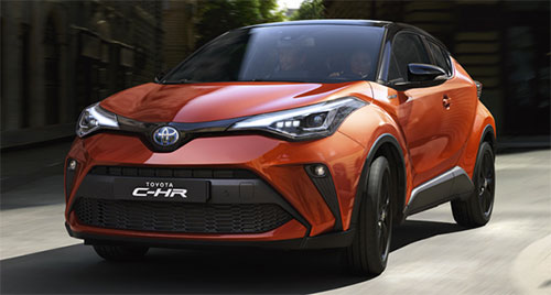 Venta Toyota CHR de ocasión Madrid Yamovil