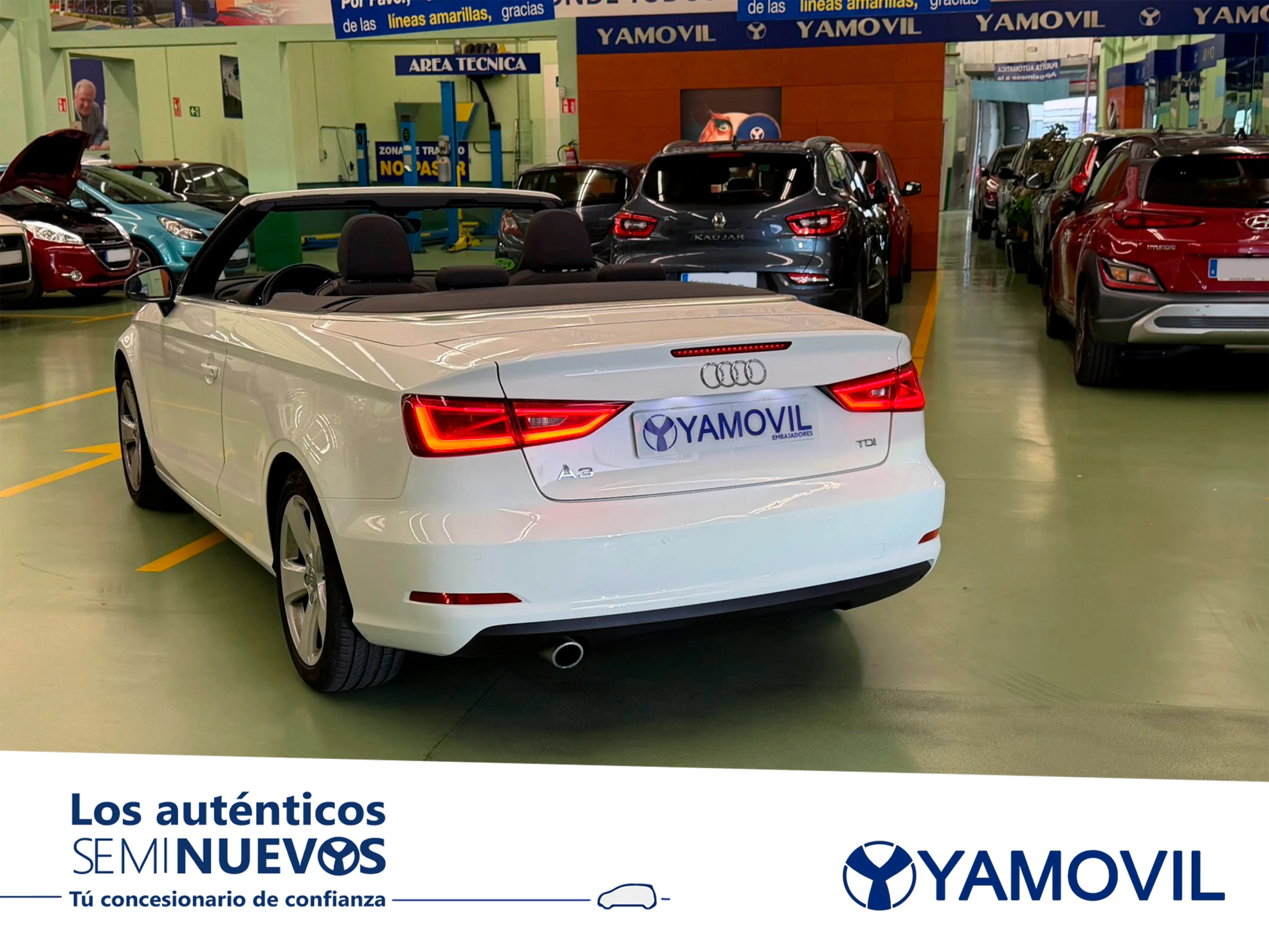 Audi A3 Cabrio Ambition 1.6 TDI clean diesel 81 kW (110 CV) - Foto 4