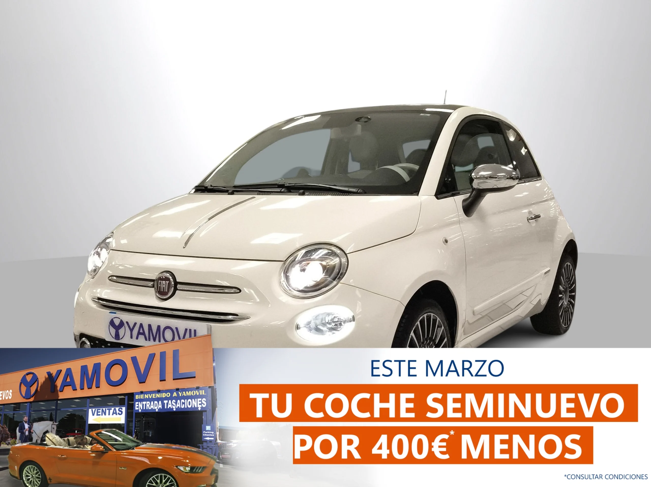 Fiat 500 1.2 8v Lounge 51 kW (69 CV) - Foto 1