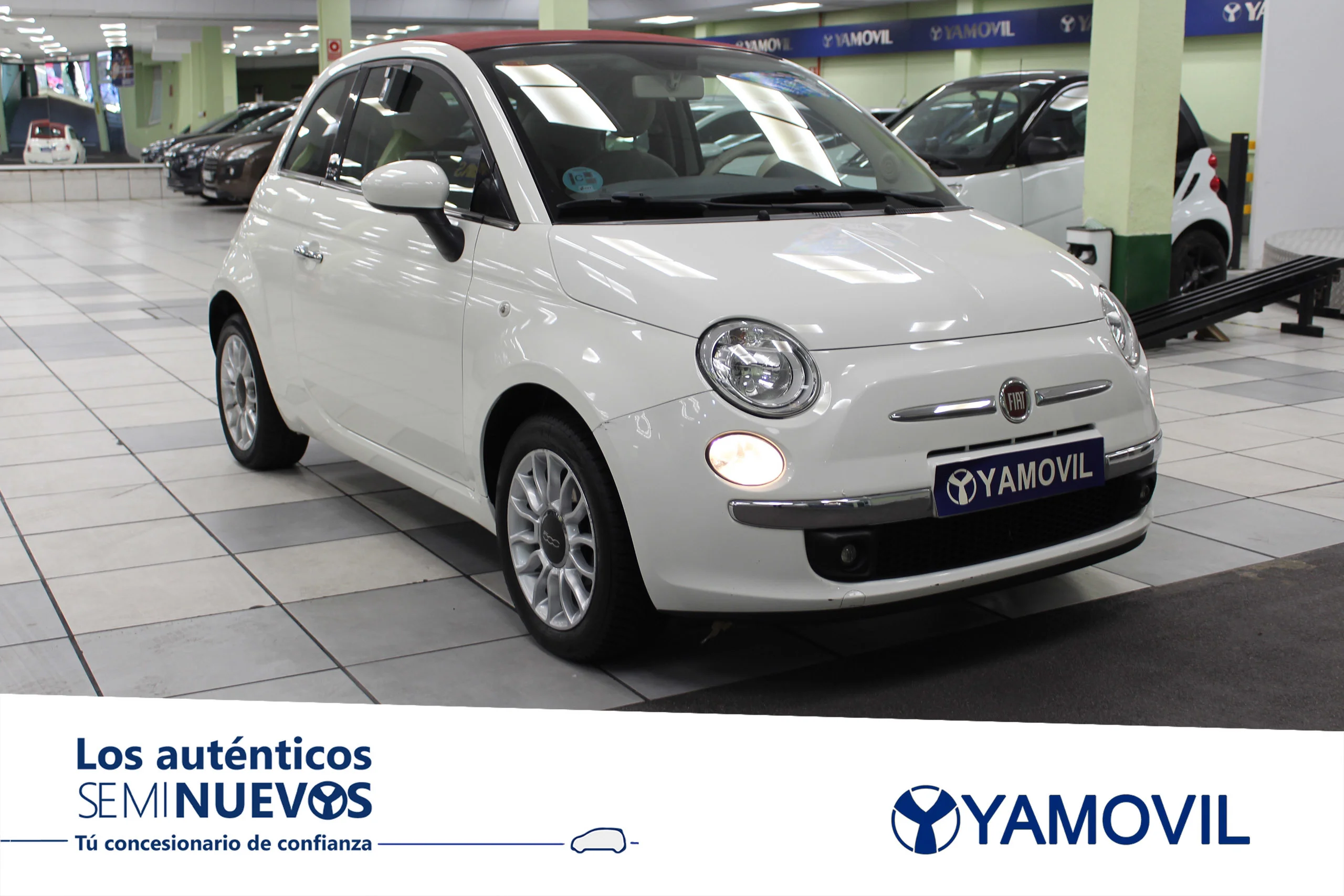 Fiat 500C 1.2 8v Cabrio Lounge 51 kW (69 CV) - Foto 3