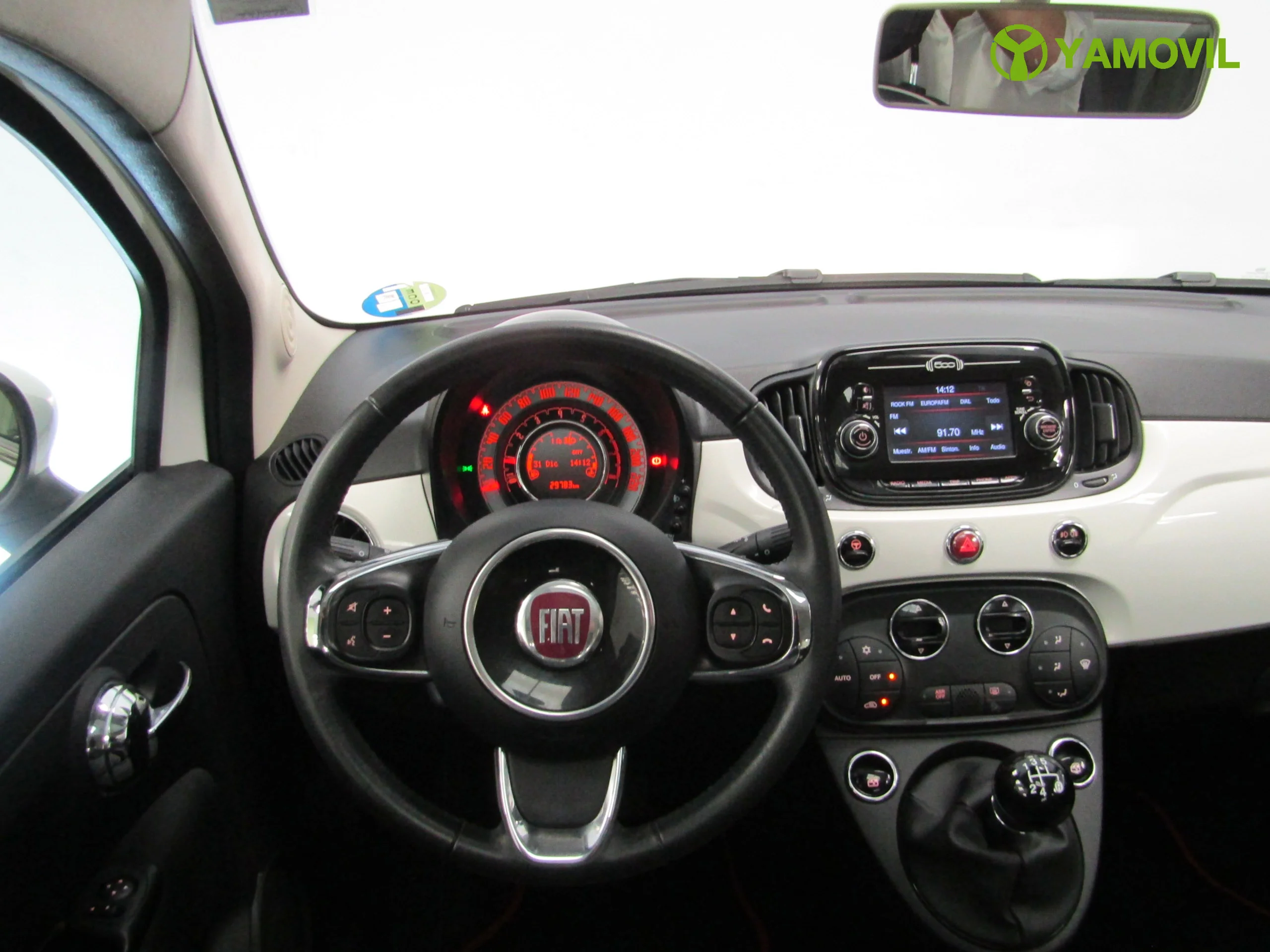 Fiat 500 1.2 69CV LOUNGE+TECHO - Foto 21