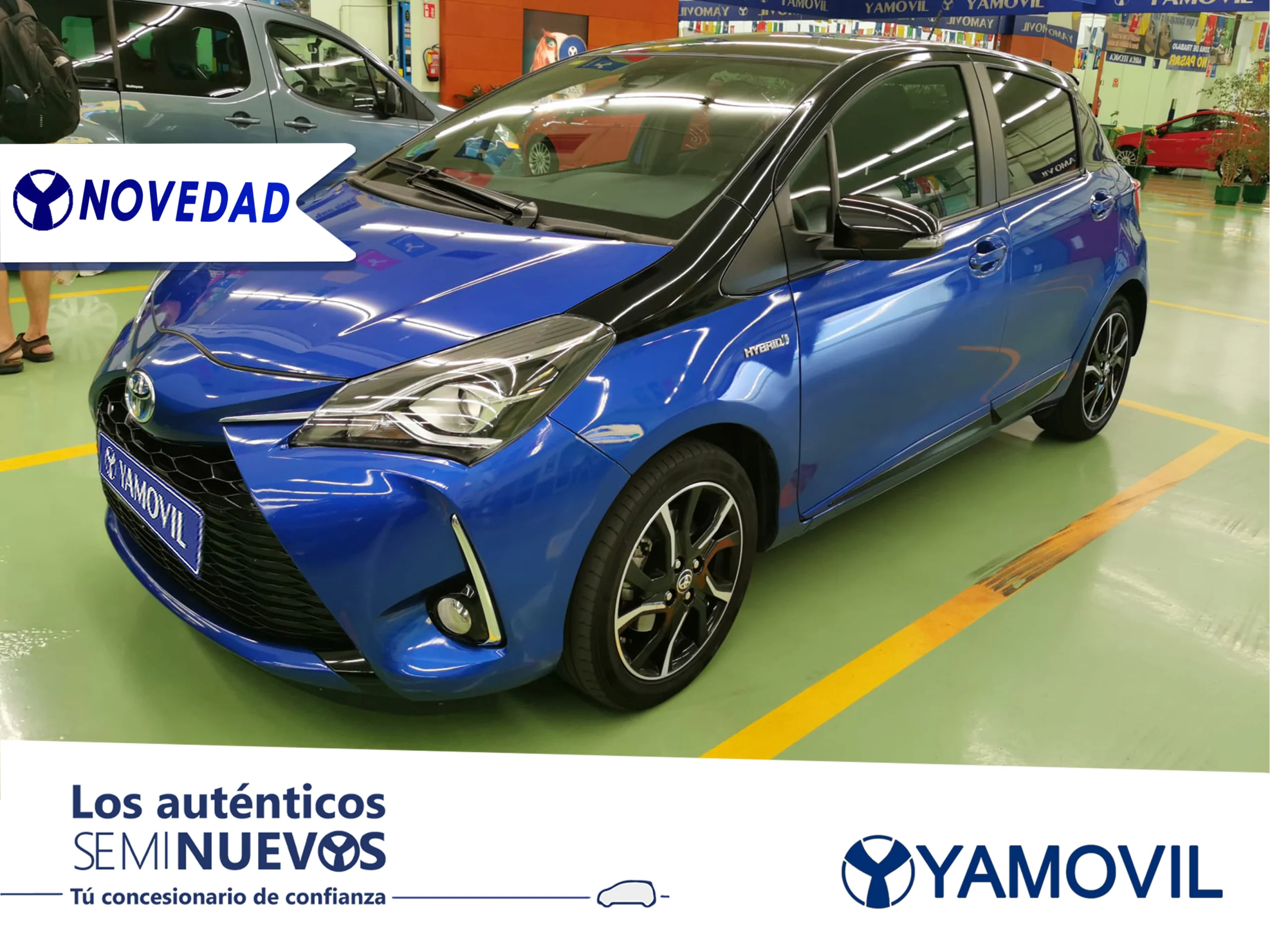 Toyota Yaris 1.5 100H FEEL HYBRID BITONO - Foto 1
