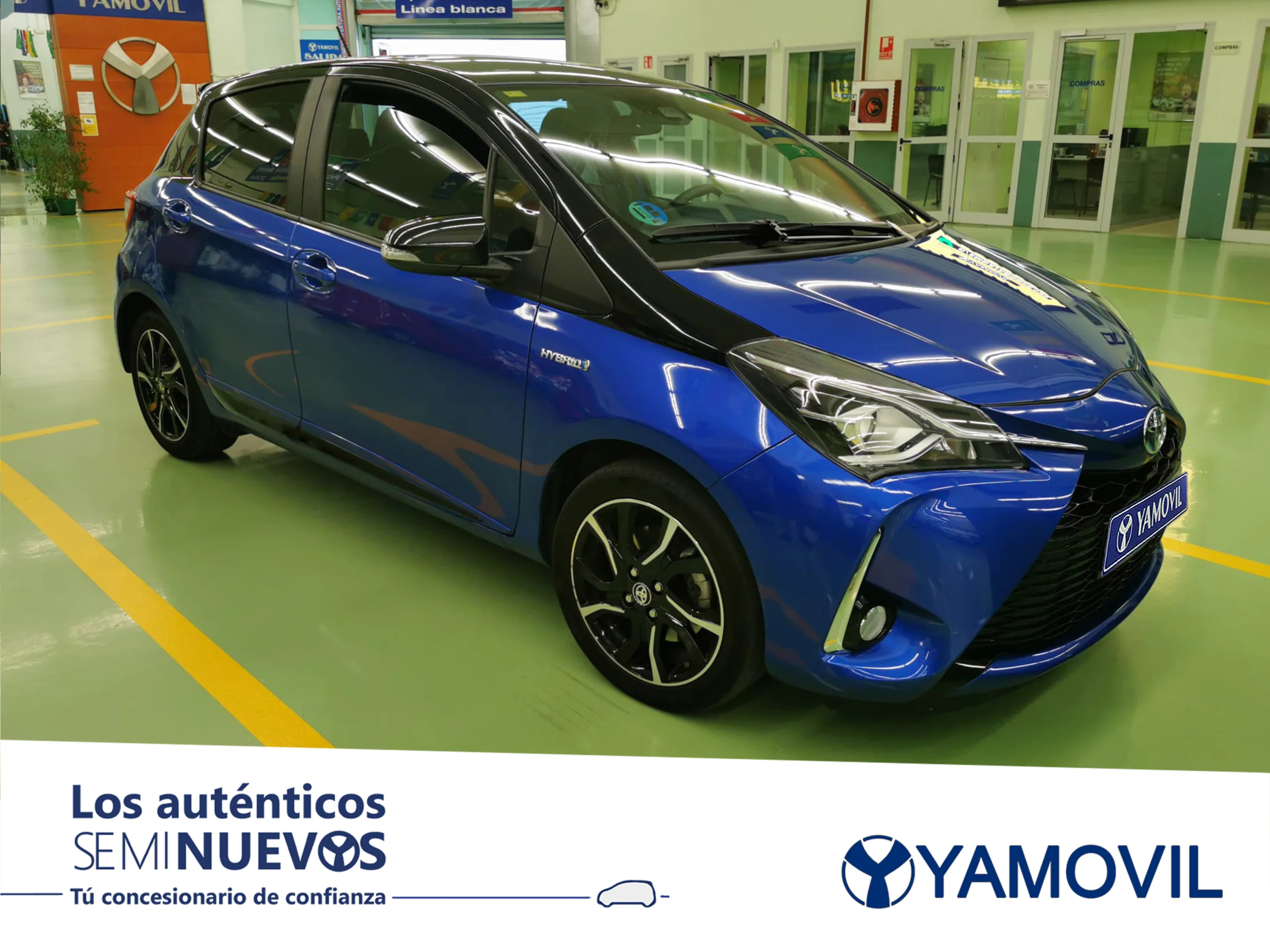 Toyota Yaris 1.5 100H FEEL HYBRID BITONO - Foto 2