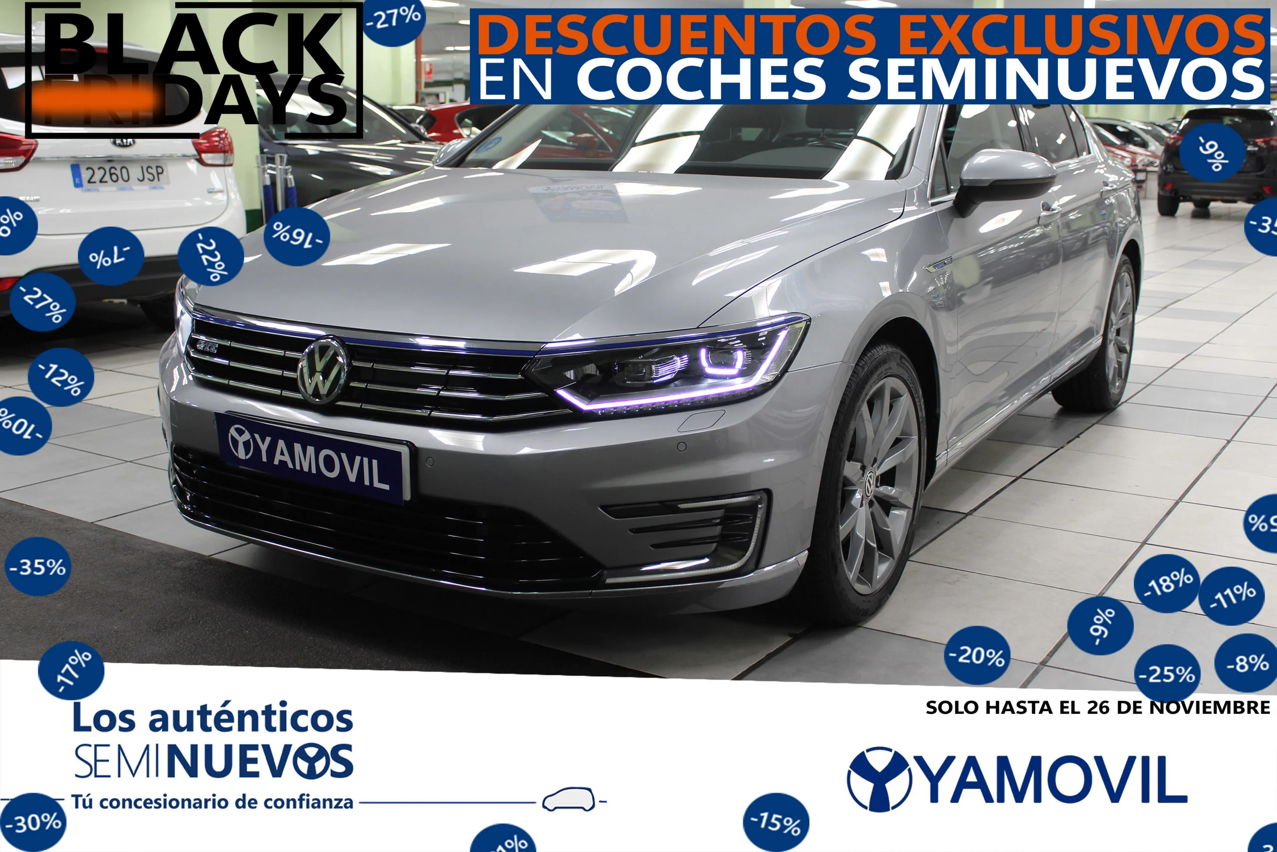Volkswagen Passat gte HÍBRIDO ENCHUFABLE GTE 1.4 HIB 218 CV 5P. - Foto 1