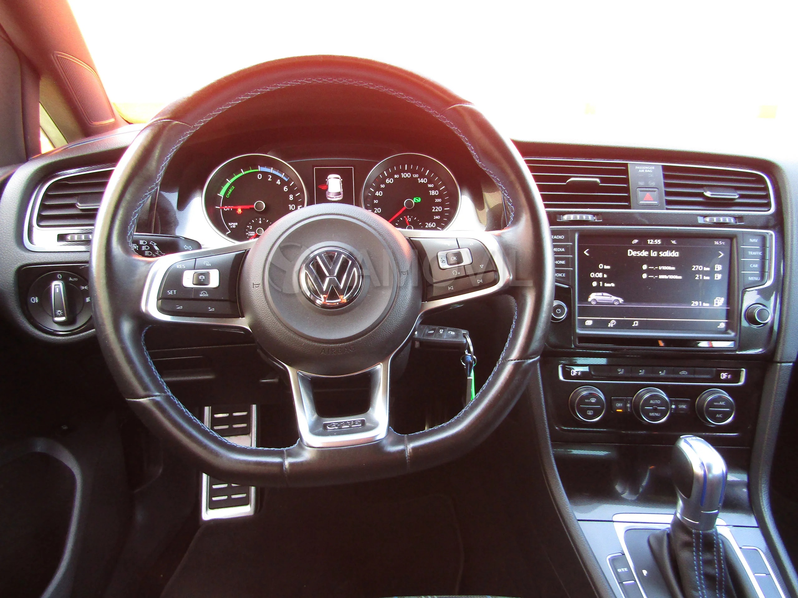 Volkswagen Golf GTE DSG 204CV ELÉCTRICO HÍBRIDO ENCHUFABLE - Foto 24