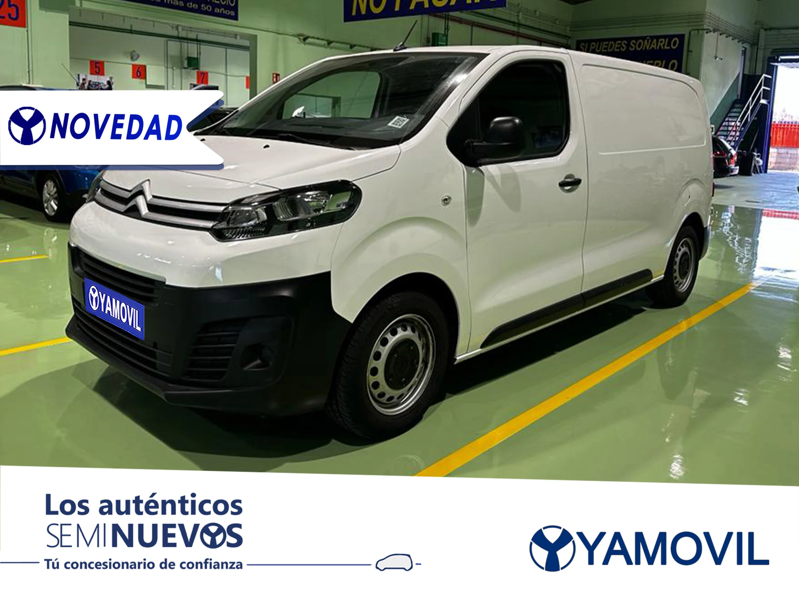 Citroen Jumpy Furgon BlueHDi 100 SANDS Talla M Control 75 kW (102 CV) - Foto 1