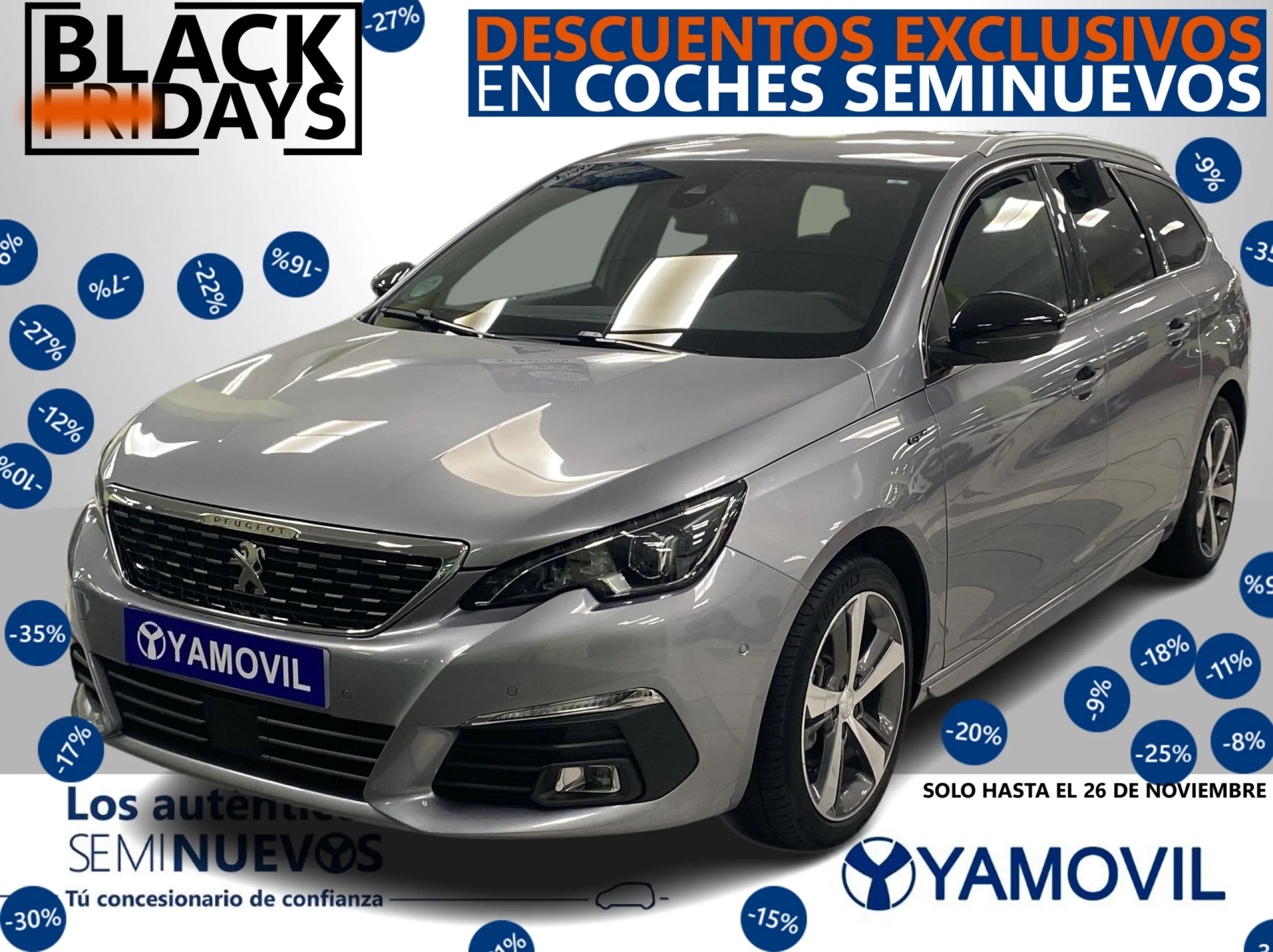 Peugeot 308 SW BlueHDI 130 GT EAT8 96 kW (130 CV) - Foto 1