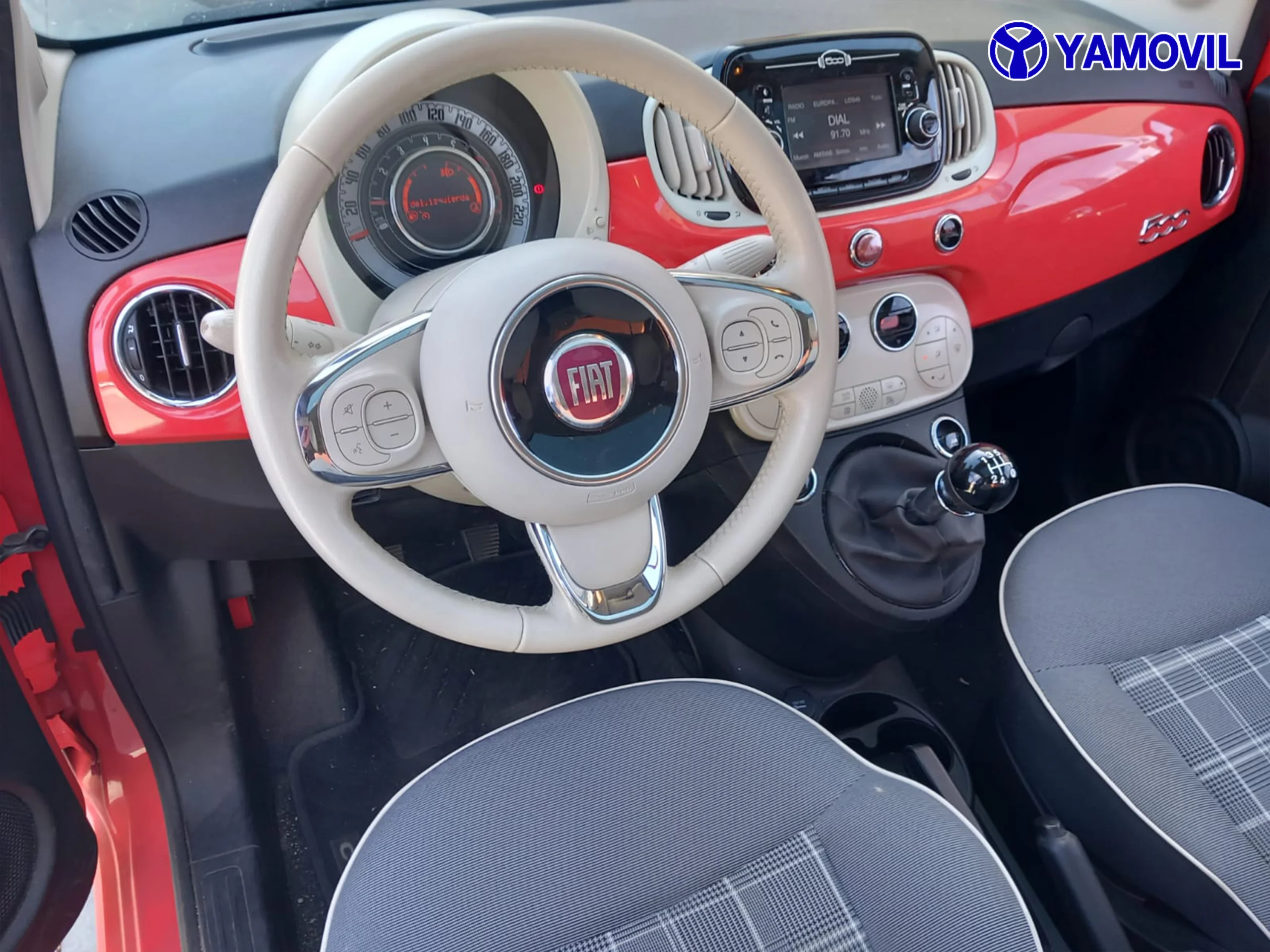Fiat 500 1.2 8v Lounge 51 kW (69 CV) - Foto 5