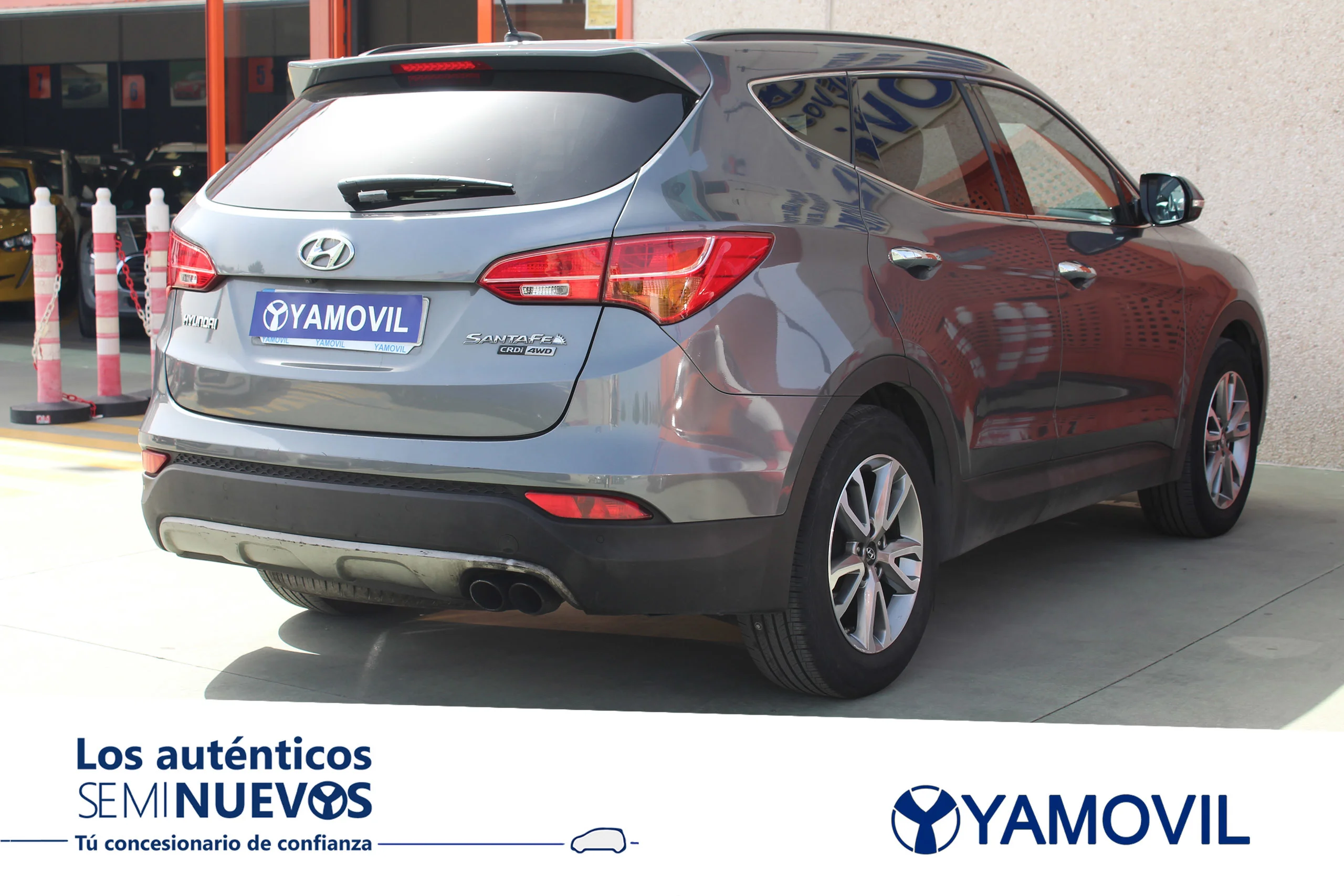 Hyundai Santa Fe SANTA FE 2.2 CRDI 197CV 4X4 AUTOMÁTICO 7 PLAZAS PACK CUERO+TECHO - Foto 4