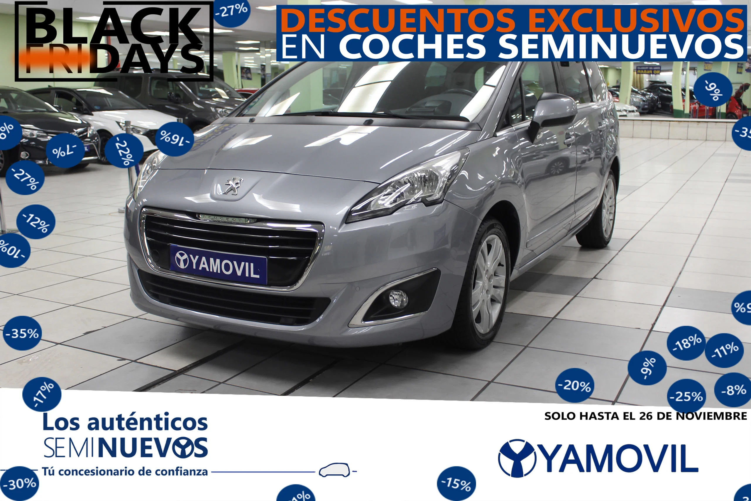 Peugeot 5008 1.2 PURETECH 120CV ALLURE 7PLZ. - Foto 1