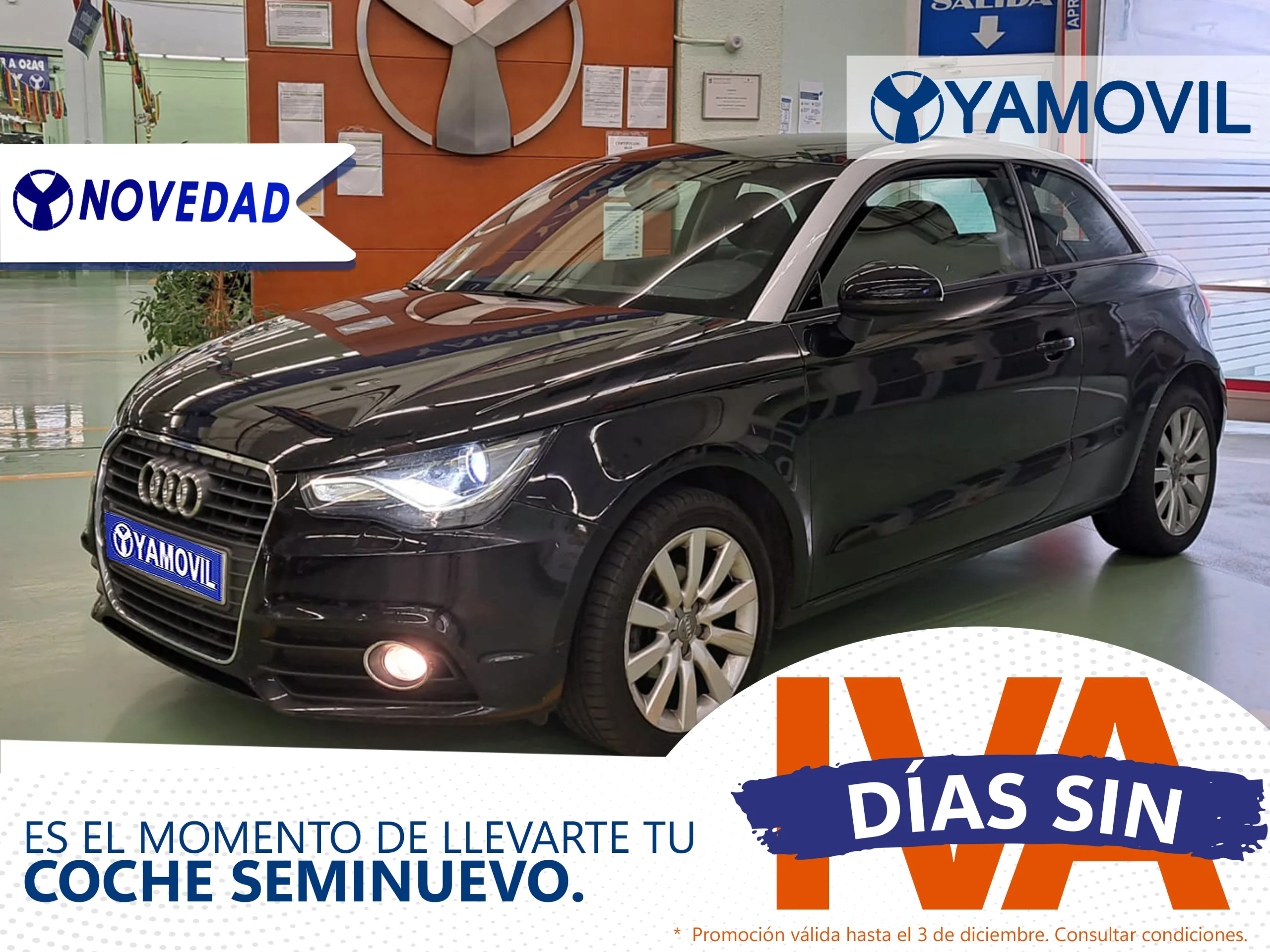 Audi A1 Attracted 1.6 TDI 66 kW (90 CV) - Foto 1