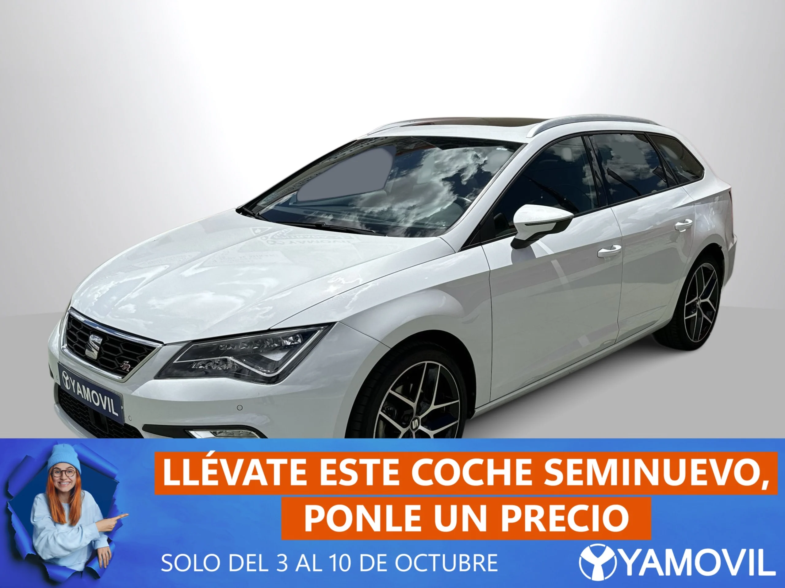 Seat Leon ST 1.5 TGI GNC SANDS FR Fast Edition Plus DSG-7 96 kW (130 CV) - Foto 1
