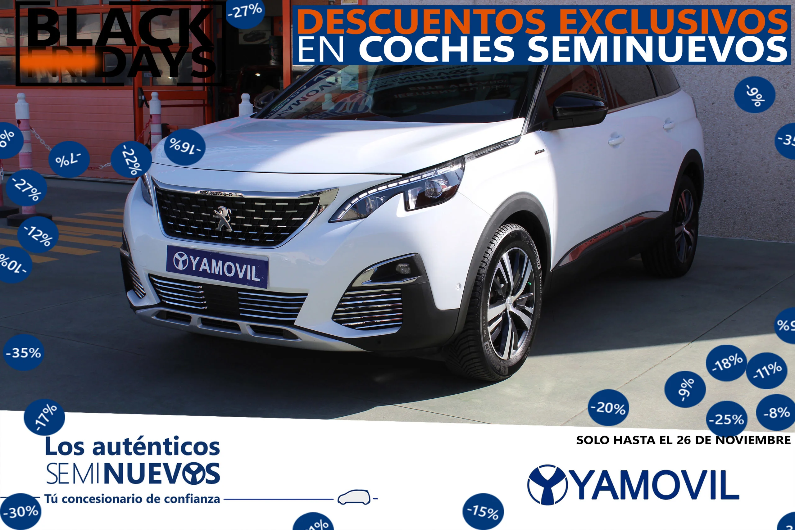 Peugeot 5008 1.2 PURETECH 130CV GT-LINE 7PLZ. - Foto 1