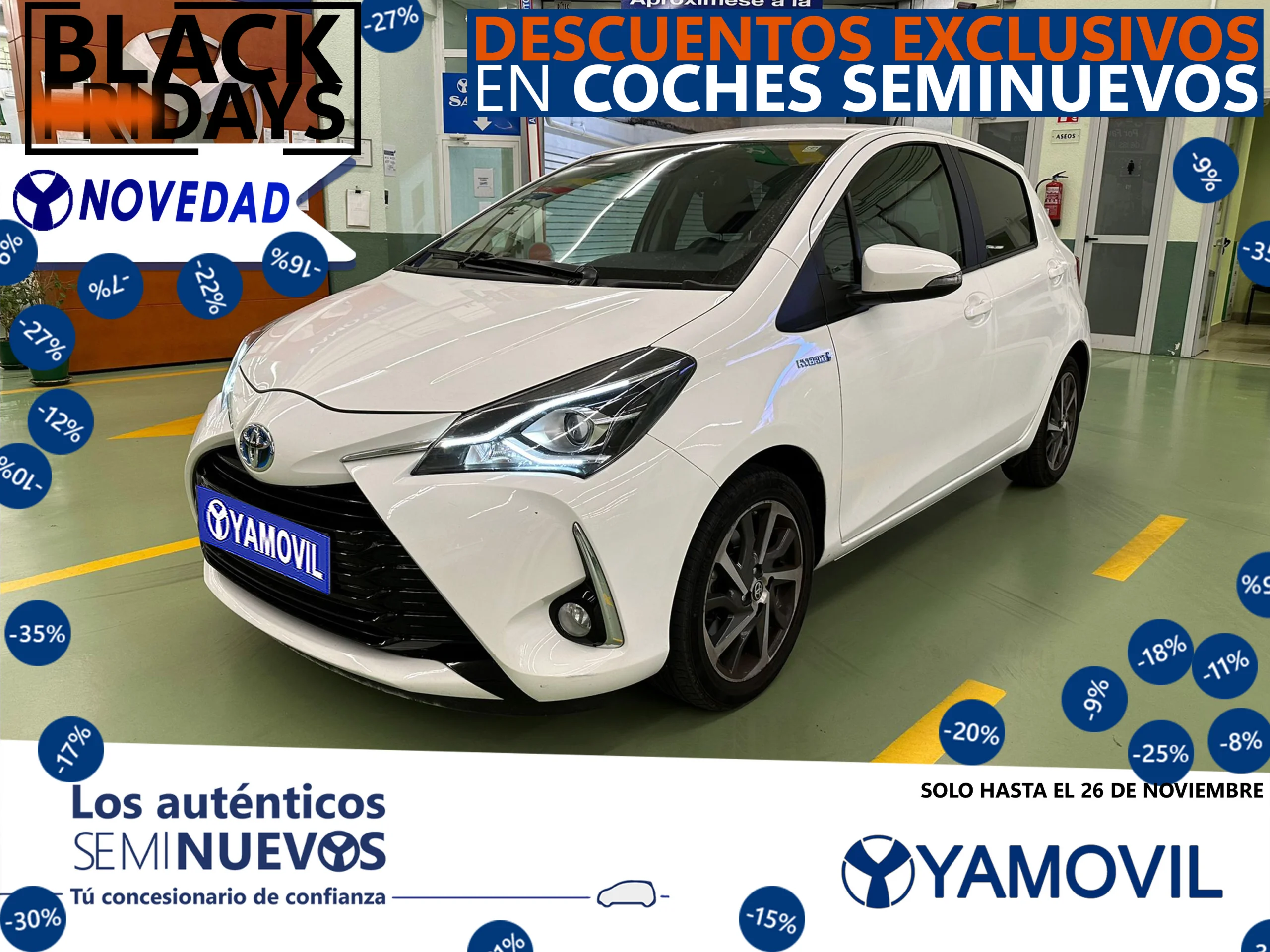 Toyota Yaris 1.5 100H Feel 74 kW (100 CV) - Foto 1