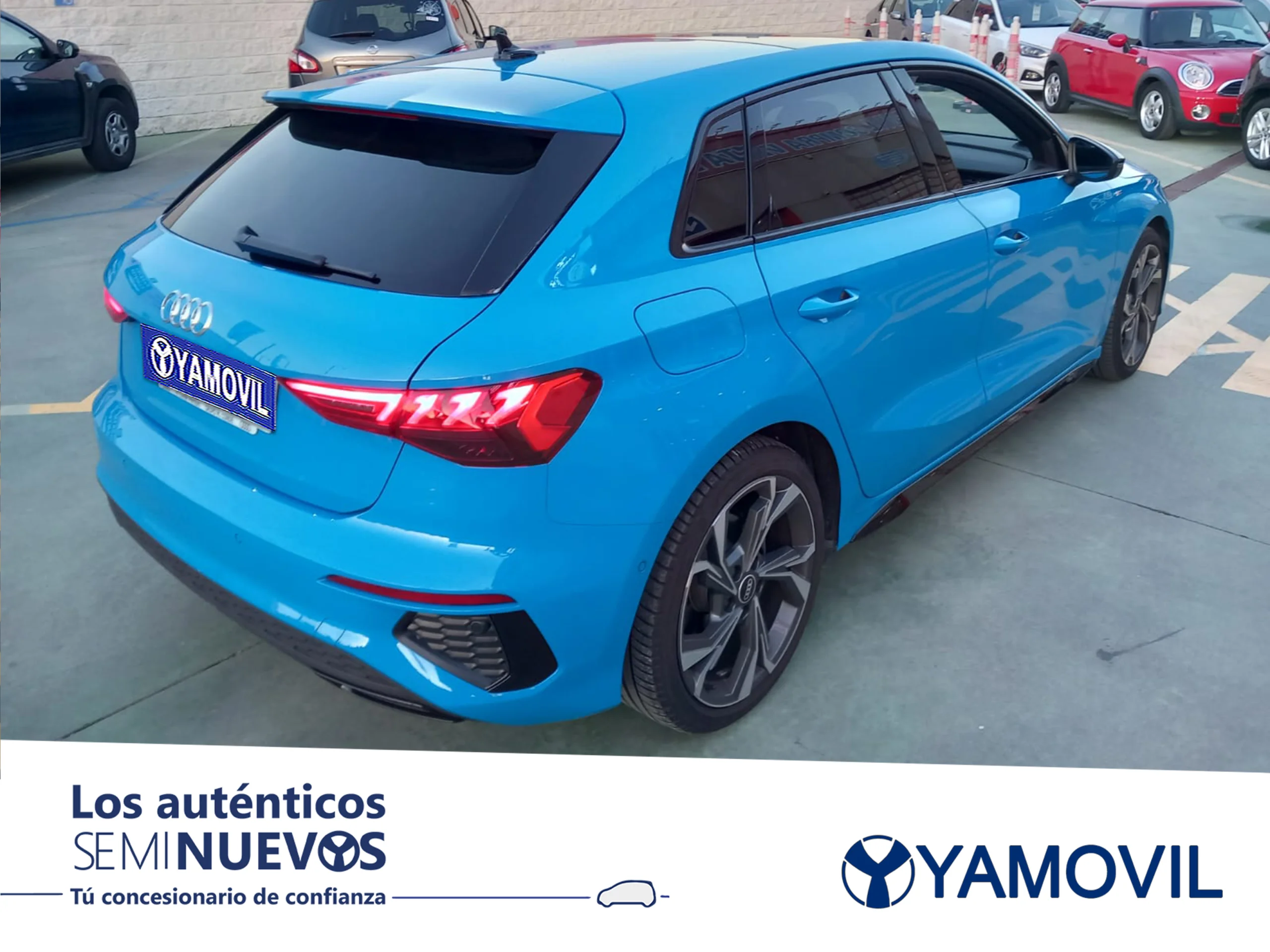 Audi A3 Sportback A3 SPORTBACK BLACK LINE 35 TFSI 150CV S-TRONIC 5P HÍBRIDO PACK S-LINE + TECHO - Foto 2