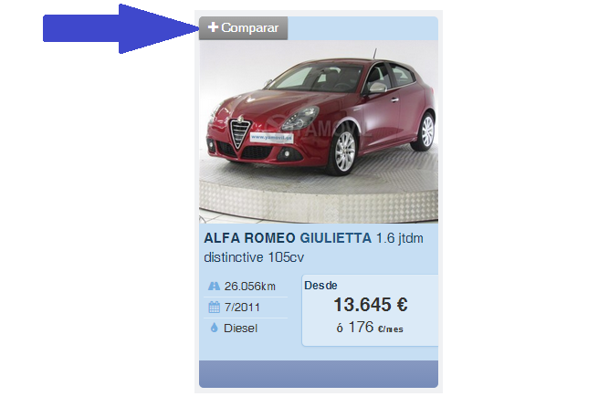 comparador de coches de ocasion