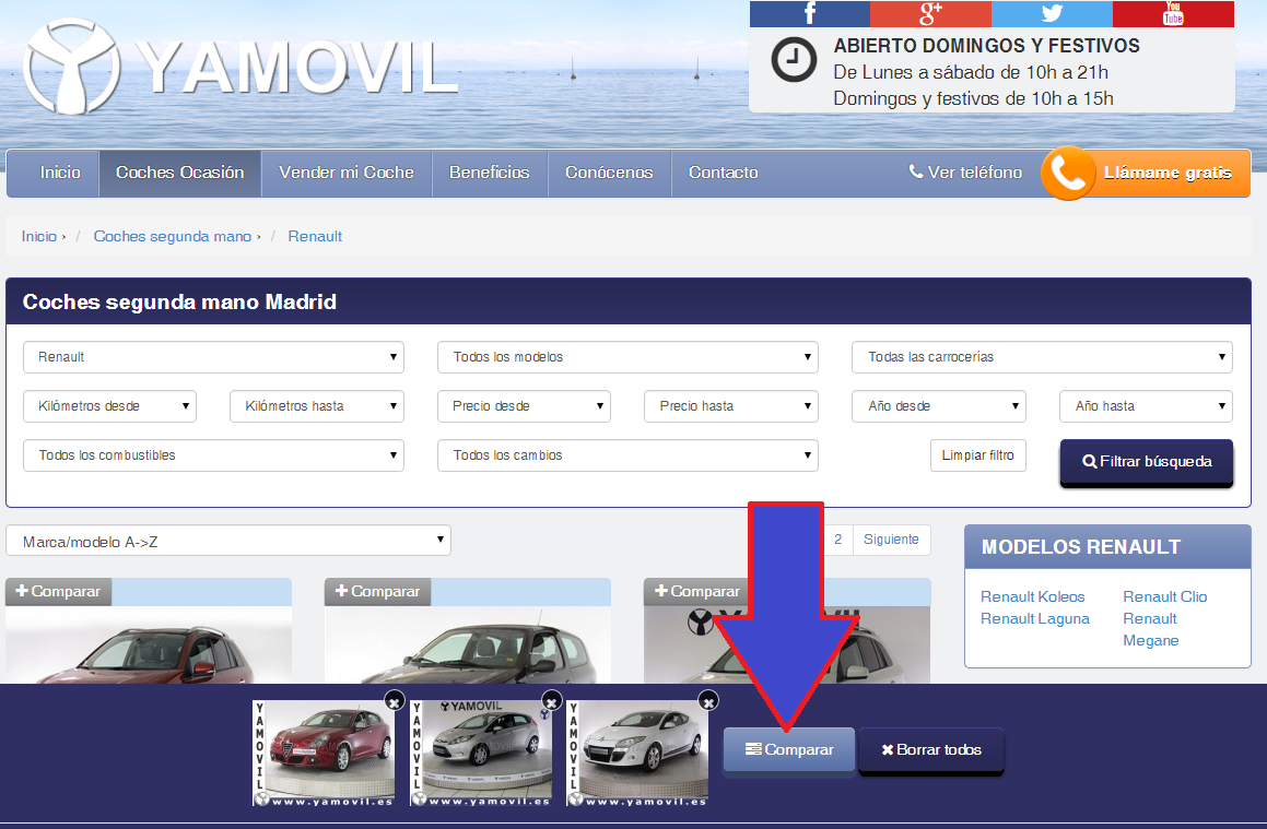 comparador coches de ocasion