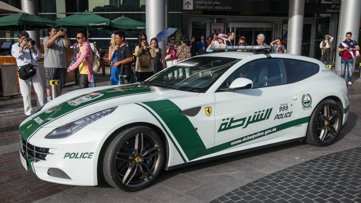Ferrari FF policía de Dubai