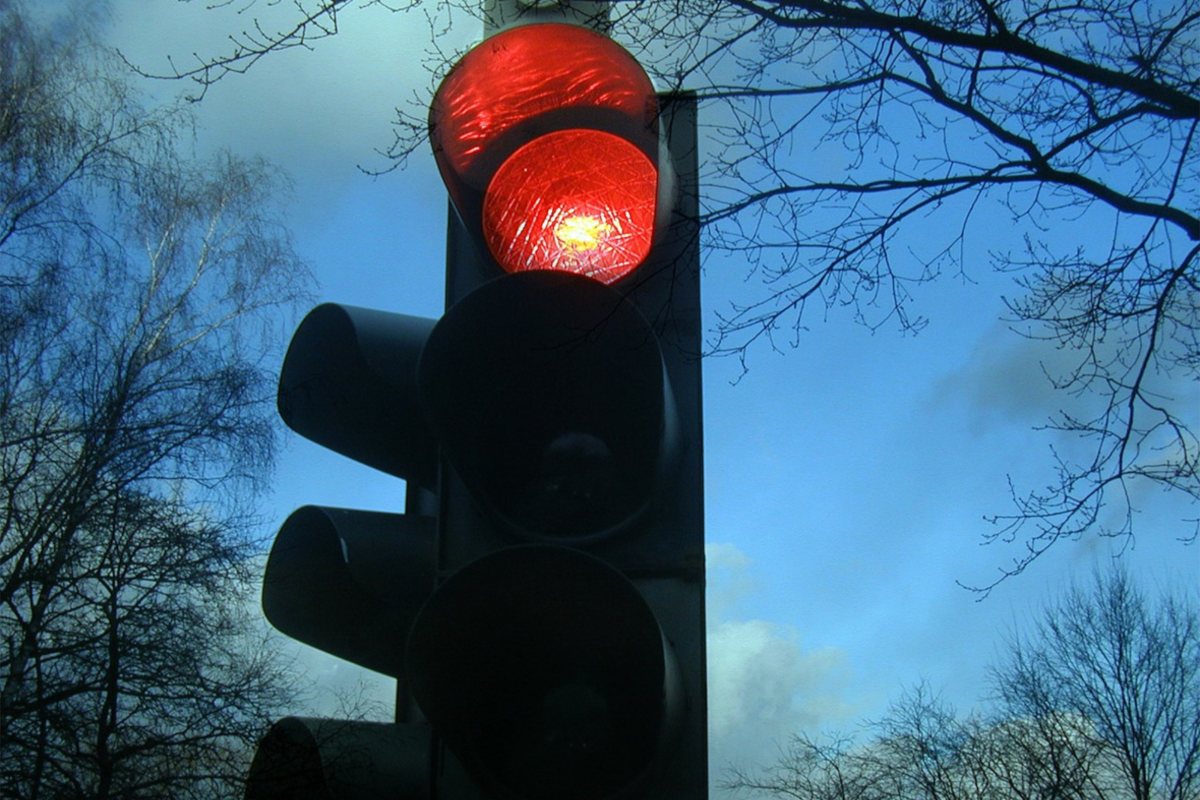 Semáforo rojo