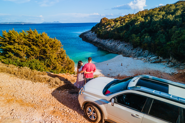 ruta de calas con el coche de ocasión