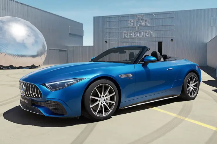 Coche Mercedes-Bens SL