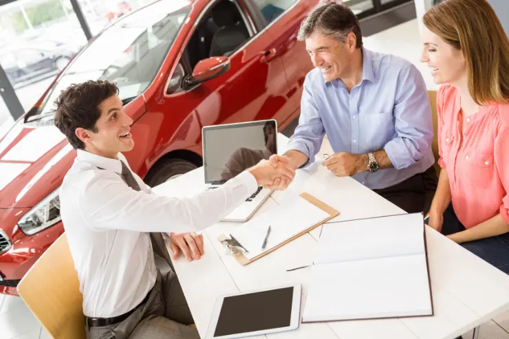 Venta cerrada de coche